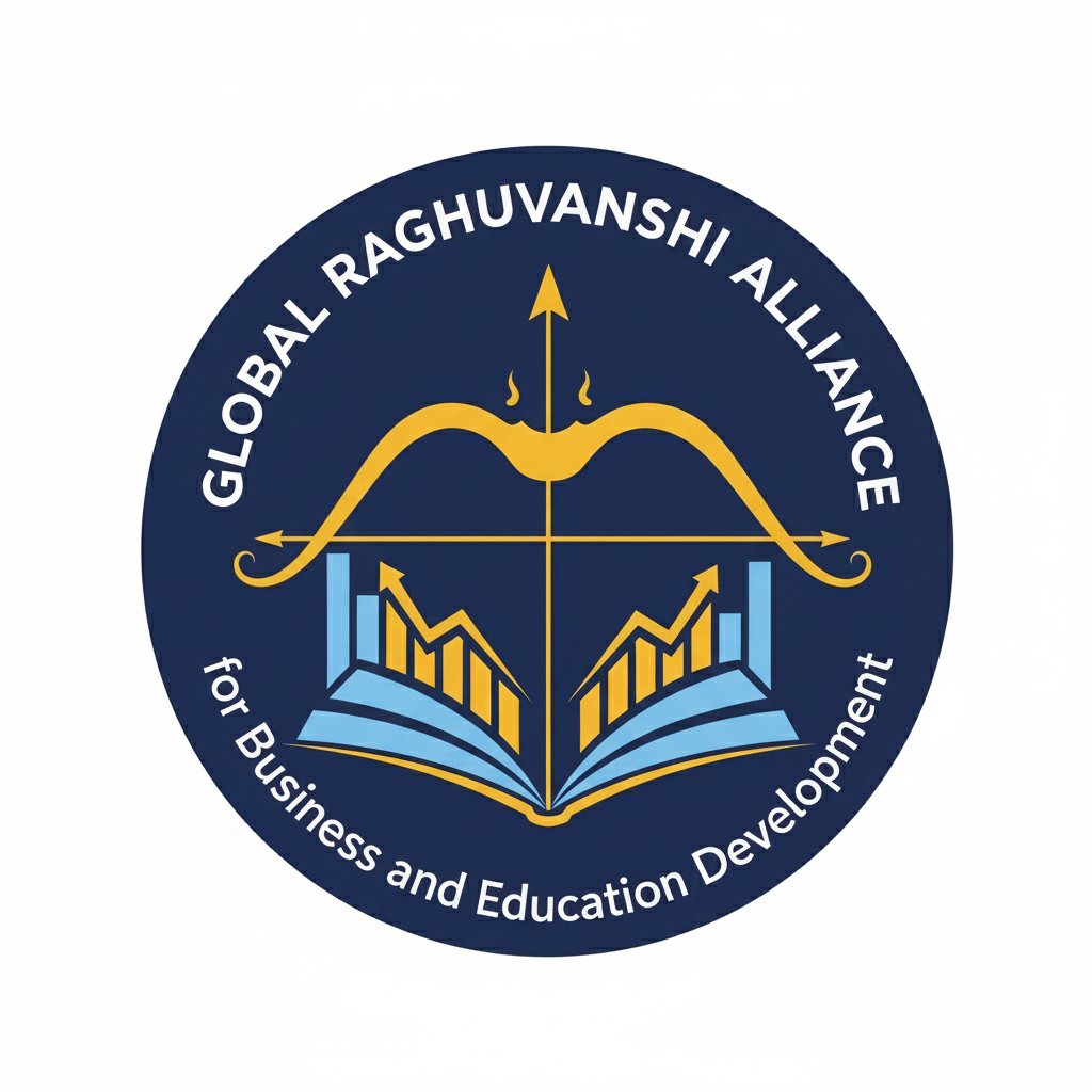 Global Raghuvanshi Alliance for Business and Education Development Logo